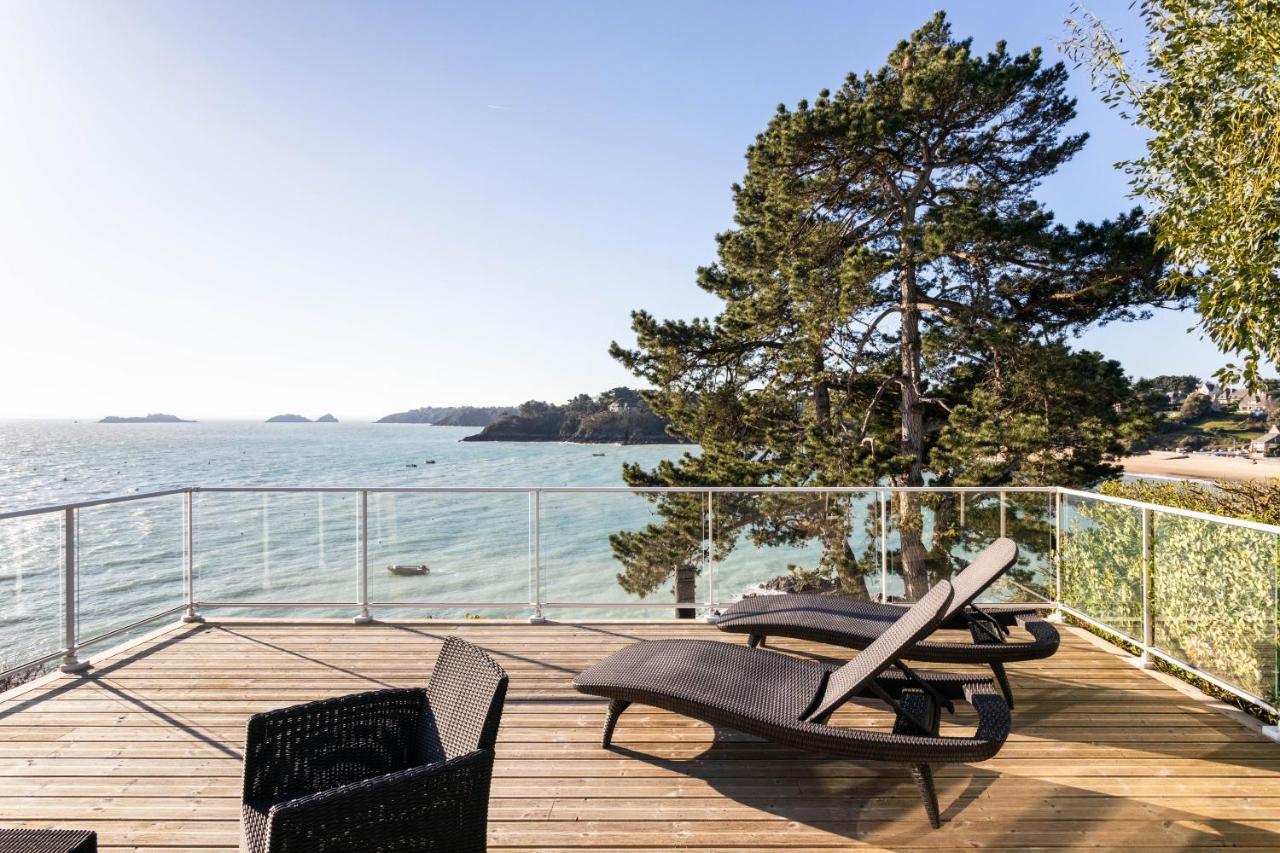 Jardin Sur L'Eau - Appt Vue Mer Cancale Eksteriør bilde